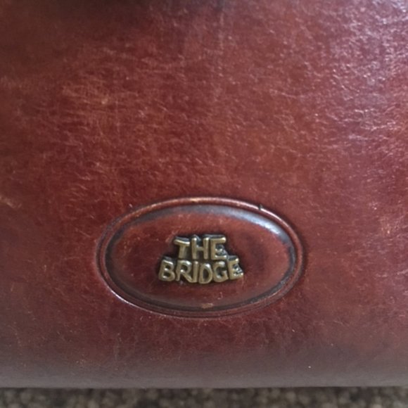 The Bridge Crossbody Purse Rare Genuine Leather - Picture 2 of 6